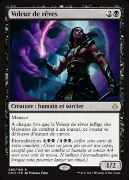 Voleur de rêves, carte Magic HOU 63 — extension L’âge de la destruction