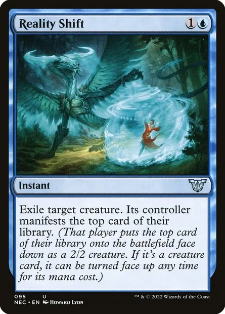 Reality Shift, Magic card NEC 95 — Neon Dynasty Commander set