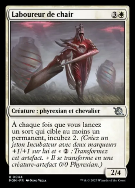 Laboureur de chair, carte Magic MOM 44 — extension L'invasion des machines