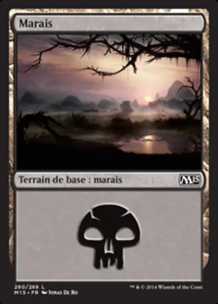 Marais, carte Magic M15 260 — extension Magic 2015