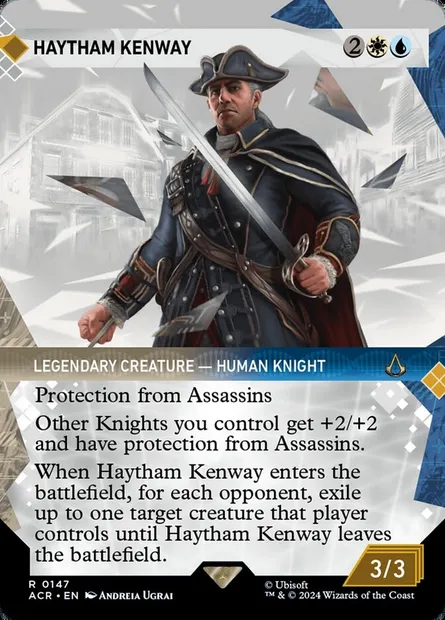 Haytham Kenway, Magic card ACR 147 — Assassin's Creed set