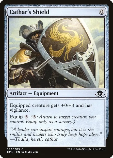 Cathar's Shield, Magic card EMN 192 — Eldritch Moon set
