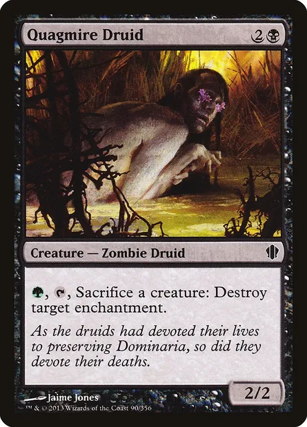 Quagmire Druid, Magic card C13 90 — Commander 2013 set