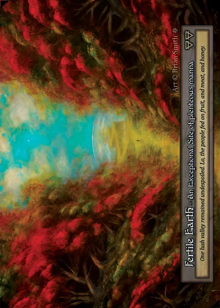 Fertile Earth, carte Sorcery GOT 384 — extension Gothic
