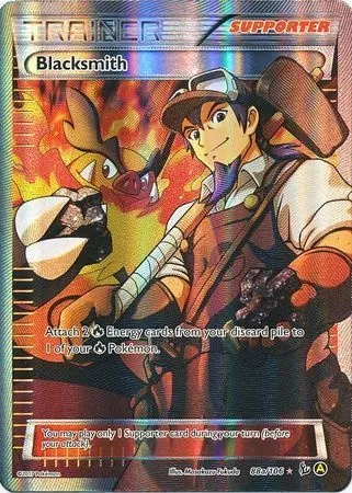 Blacksmith, Pokémon card TDX 088a — Theme Deck & Blisters Exclusives set