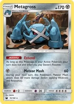 Métalosse, carte Pokémon TDX 095 — extension Theme Deck & Blisters Exclusives