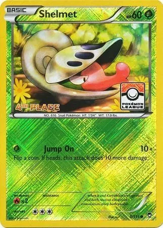 Escargaume, carte Pokémon LGP 008-3 — extension League Promos