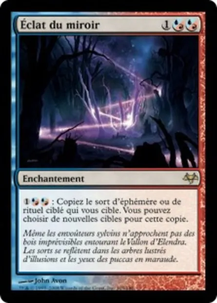 Éclat du miroir, carte Magic EVE 105 — extension Coucheciel