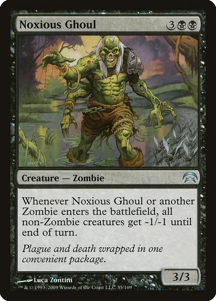 Noxious Ghoul, Magic card HOP 35 — Planechase set