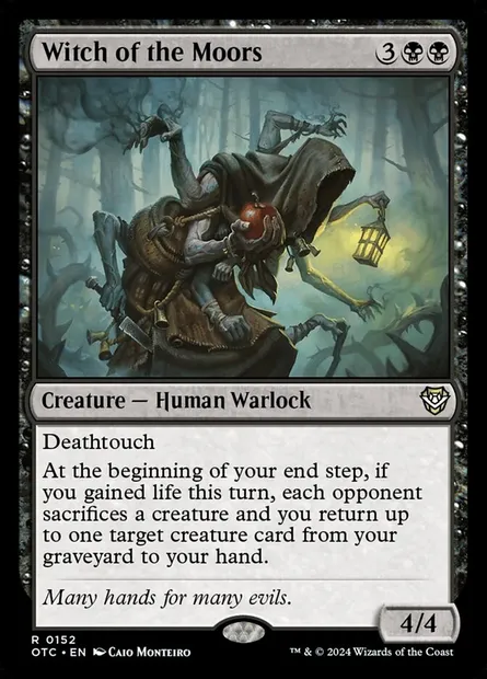 Witch of the Moors, Magic card OTC 152 — Outlaws of Thunder Junction Commander set
