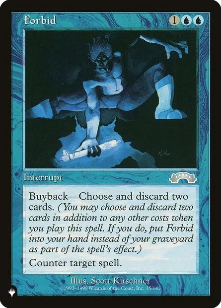 Forbid, Magic card PLST EXO-35 — The List set
