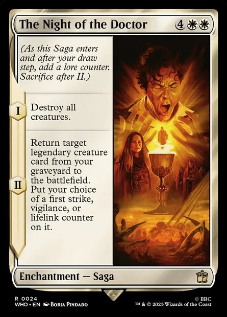 The Night of the Doctor, Magic card WHO 24 — Doctor Who set