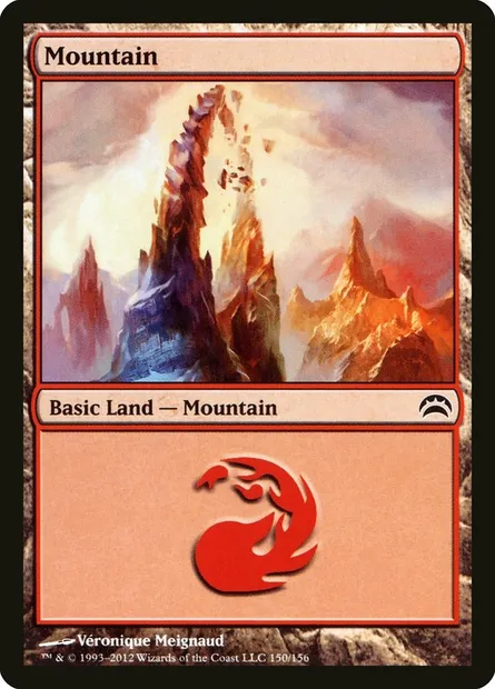 Mountain, Magic card PC2 150 — Planechase 2012 set