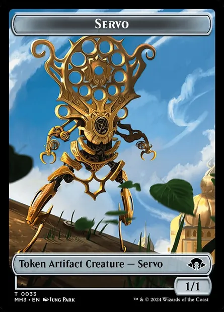 Servo, Magic card TMH3 33 — Modern Horizons 3 Tokens set