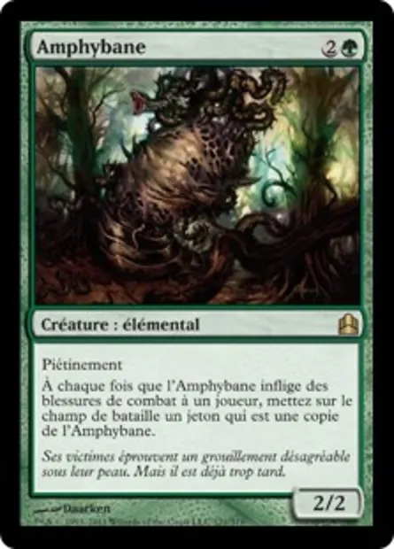 Amphybane, carte Magic CMD 171 — extension Commander 2011
