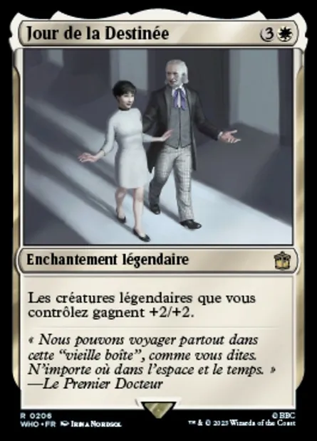 Jour de la Destinée, carte Magic WHO 206 — extension Doctor Who
