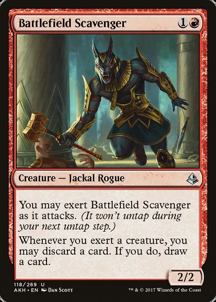 Battlefield Scavenger, Magic card AKH 118 — Amonkhet set