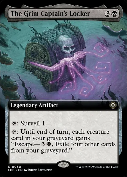 The Grim Captain's Locker, Magic card LCC 50 — The Lost Caverns of Ixalan Commander set