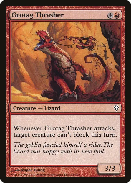 Grotag Thrasher, Magic card WWK 83 — Worldwake set