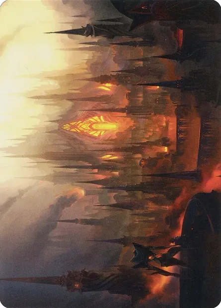 Mishra's Foundry // Mishra's Foundry, Magic card ABRO 46 — The Brothers' War Art Series set