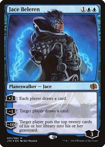 Jace Beleren, carte Magic JVC 1 — extension Duel Decks Anthology: Jace vs. Chandra