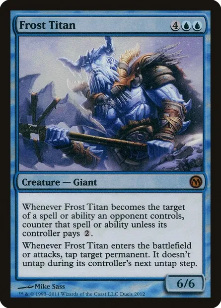 Frost Titan, Magic card PDP12 1 — Duels of the Planeswalkers 2012 Promos set