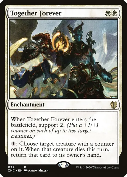 Together Forever, Magic card ZNC 22 — Zendikar Rising Commander set