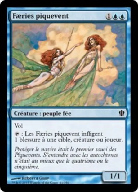 Faeries piquevent, carte Magic C13 61 — extension Commander 2013