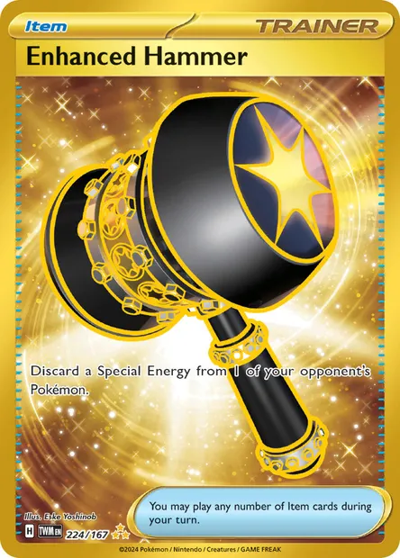 Enhanced Hammer, Pokémon card TWM 224 — Twilight Masquerade set