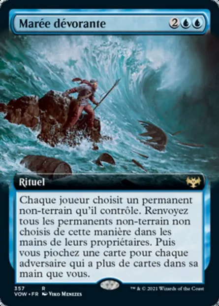 Marée dévorante, carte Magic VOW 357 — extension Innistrad : noce écarlate