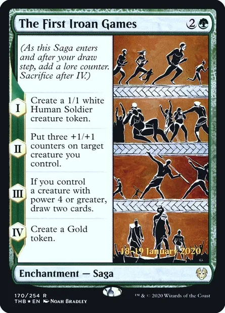 The First Iroan Games, Magic card PTHB 170s — Theros Beyond Death Promos set