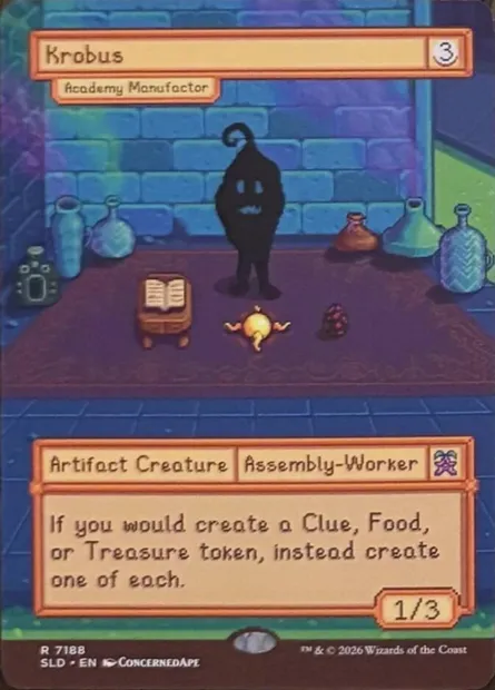 Academy Manufactor, Magic card SLD 7188 — Secret Lair Drop set