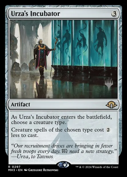 Urza's Incubator, Magic card PMH3 297p — Modern Horizons 3 Promos set