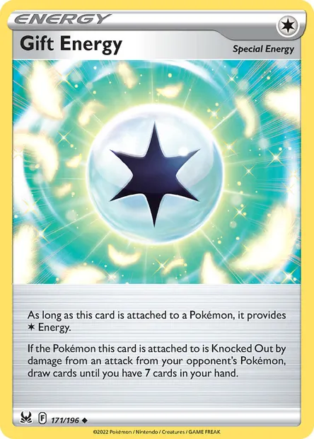 Gift Energy, Pokémon card LOR 171 — Lost Origin set