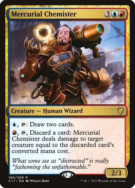 Mercurial Chemister, Magic card C17 180 — Commander 2017 set
