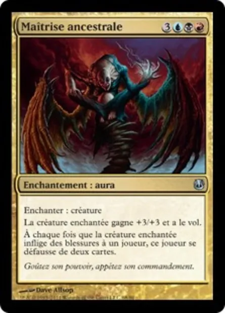 Maîtrise ancestrale, carte Magic DDH 68 — extension Duel Decks: Ajani vs. Nicol Bolas