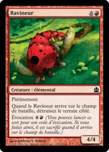 Ravineur, carte Magic CMD 122 — extension Commander 2011