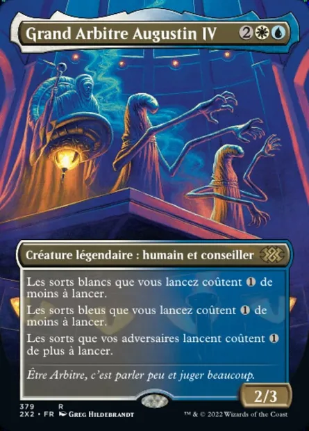 Grand Arbitre Augustin IV, carte Magic 2X2 379 — extension Double Masters 2022