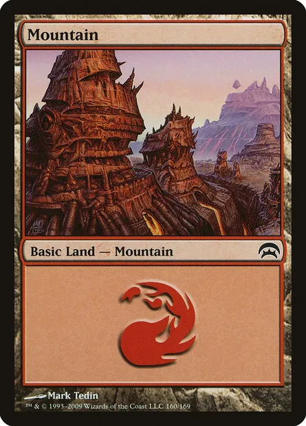Montagne, carte Magic HOP 160 — extension Planechase