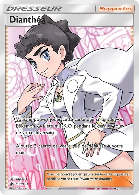 Dianthéa, carte Pokémon FLI 130 — extension Lumière Interdite