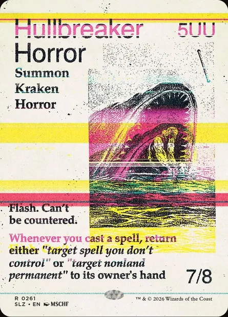 Hullbreaker Horror, Magic card SLZ 261 — The Zeta Set set