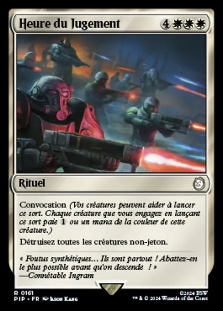 Heure du Jugement, carte Magic PIP 161 — extension Fallout
