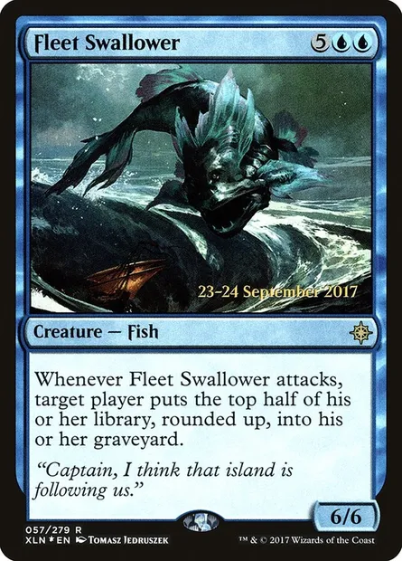 Fleet Swallower, Magic card PXLN 57s — Ixalan Promos set