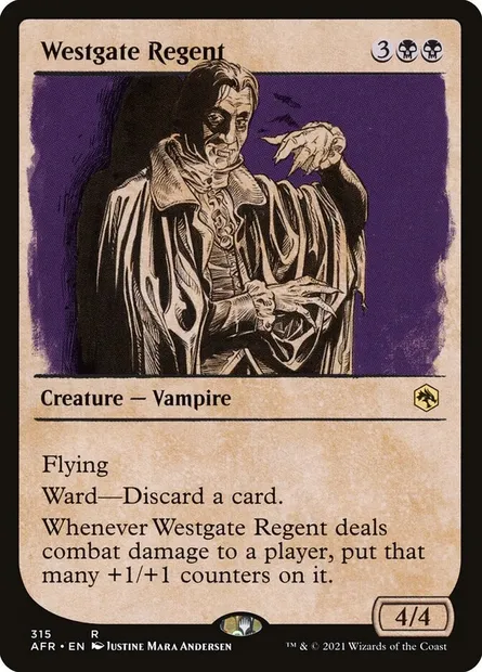 Westgate Regent, Magic card AFR 315 — Adventures in the Forgotten Realms set