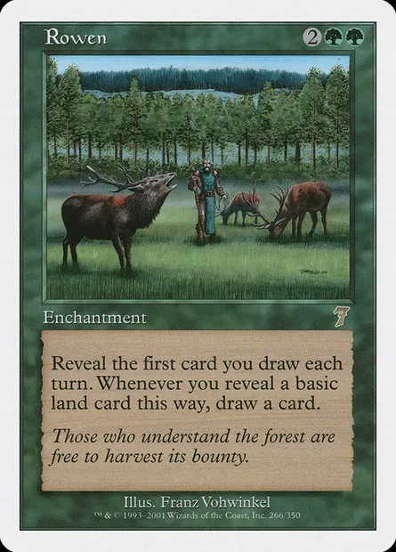 Rowen, Magic card 7ED 266 — Seventh Edition set