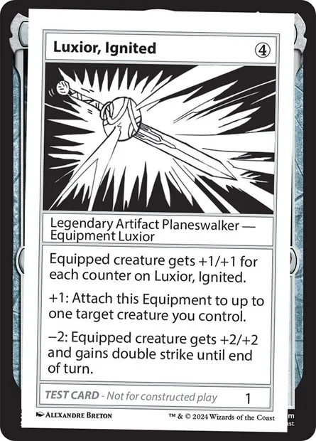 Luxior, Ignited, carte Magic MB2 606 — extension Mystery Booster 2
