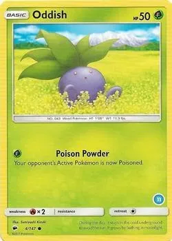 Mystherbe, carte Pokémon TK11 004-11 — extension SM Trainer Kit: Alolan Sandslash & Alolan Ninetales