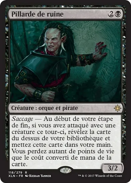 Pillarde de ruine, carte Magic XLN 118 — extension Ixalan