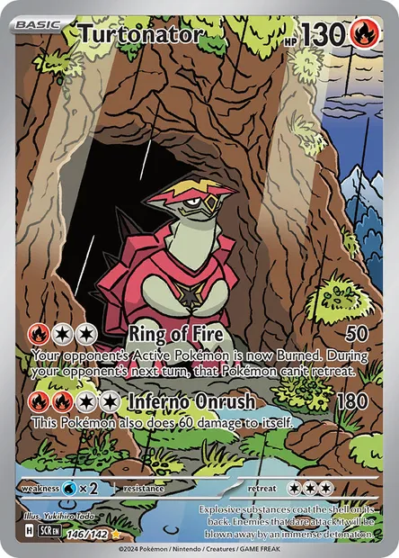 Turtonator, Pokémon card SCR 146 — Stellar Crown set
