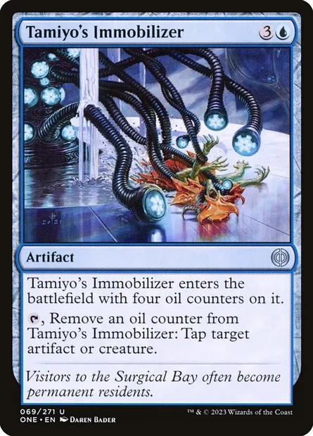 Tamiyo's Immobilizer, Magic card ONE 69 — Phyrexia: All Will Be One set